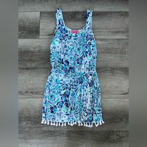 Lilly Pulitzer woman’s size medium romper very great condition!